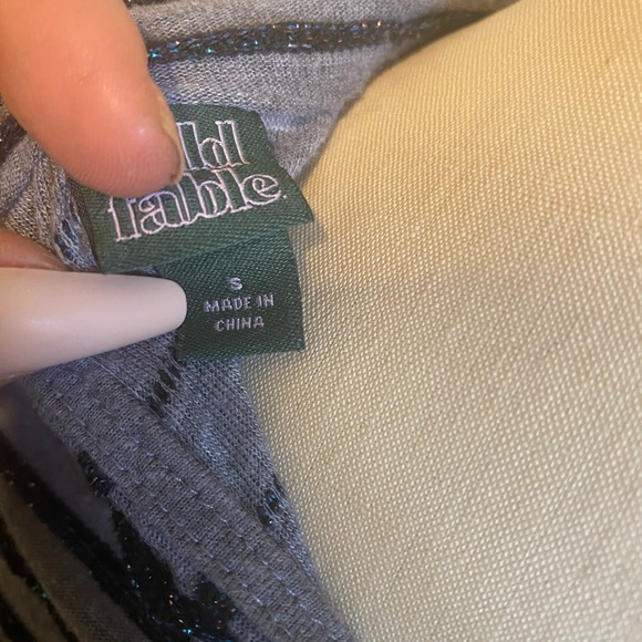 ⚡️Wild Fable cropped tinsel mock turtleneck - Picture 9 of 10